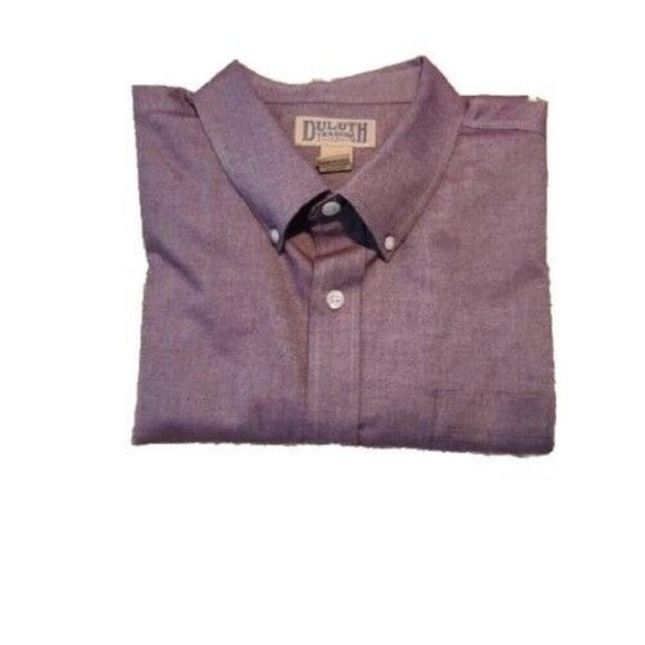 Men's Duluth Trading Co Button Down Casual Shirt - Picture 1 of 4